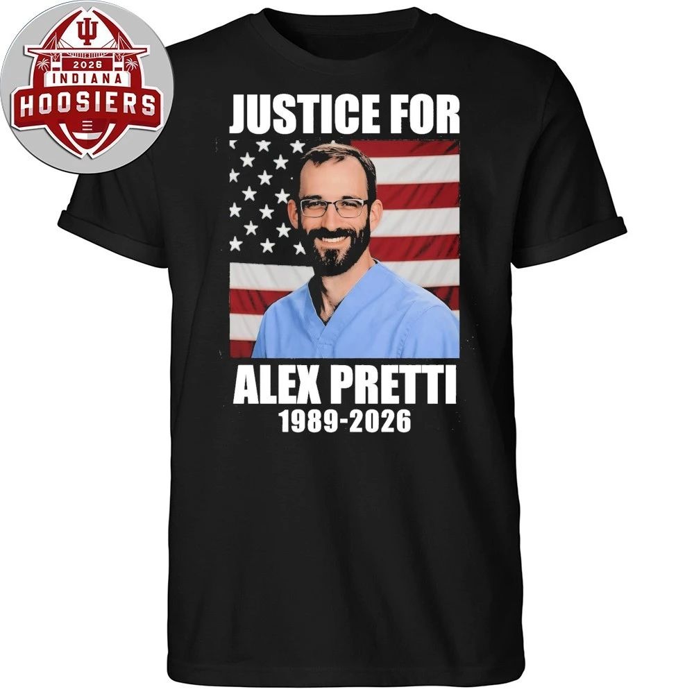 America Flag Justice for Alex Pretti In Memory 1989-2026 Shirt