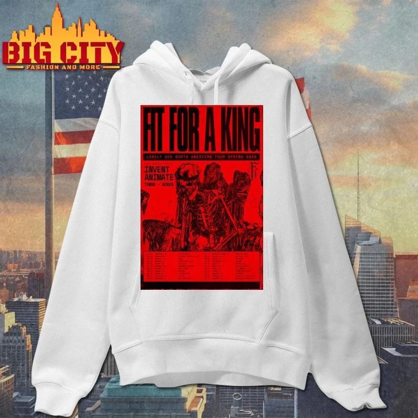 Fit For A King North American 2026 Spring Tour Poster Shirt