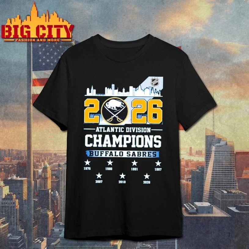 Atlantic Division Champions Buffalo Sabres 2026 Shirt