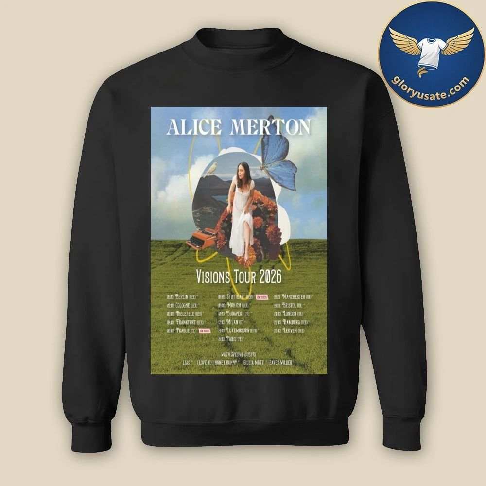 Alice Merton Visions 2026 Tour Poster Shirt