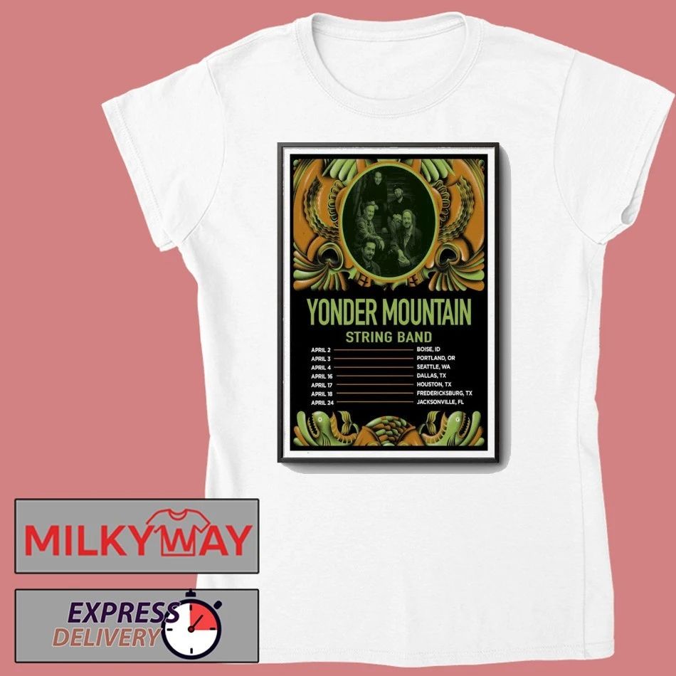 Yonder Mountain String Band Fall Tour 2026 Poster shirt