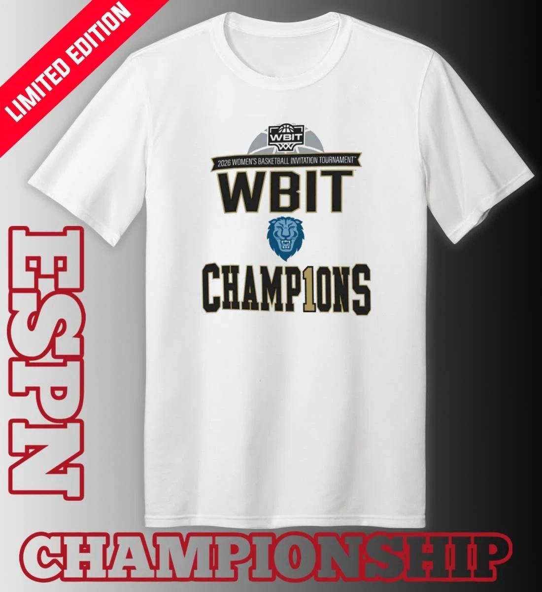Columbia Bisons NCAA Division I Women’s BIT Champ1ons 2026 shirt