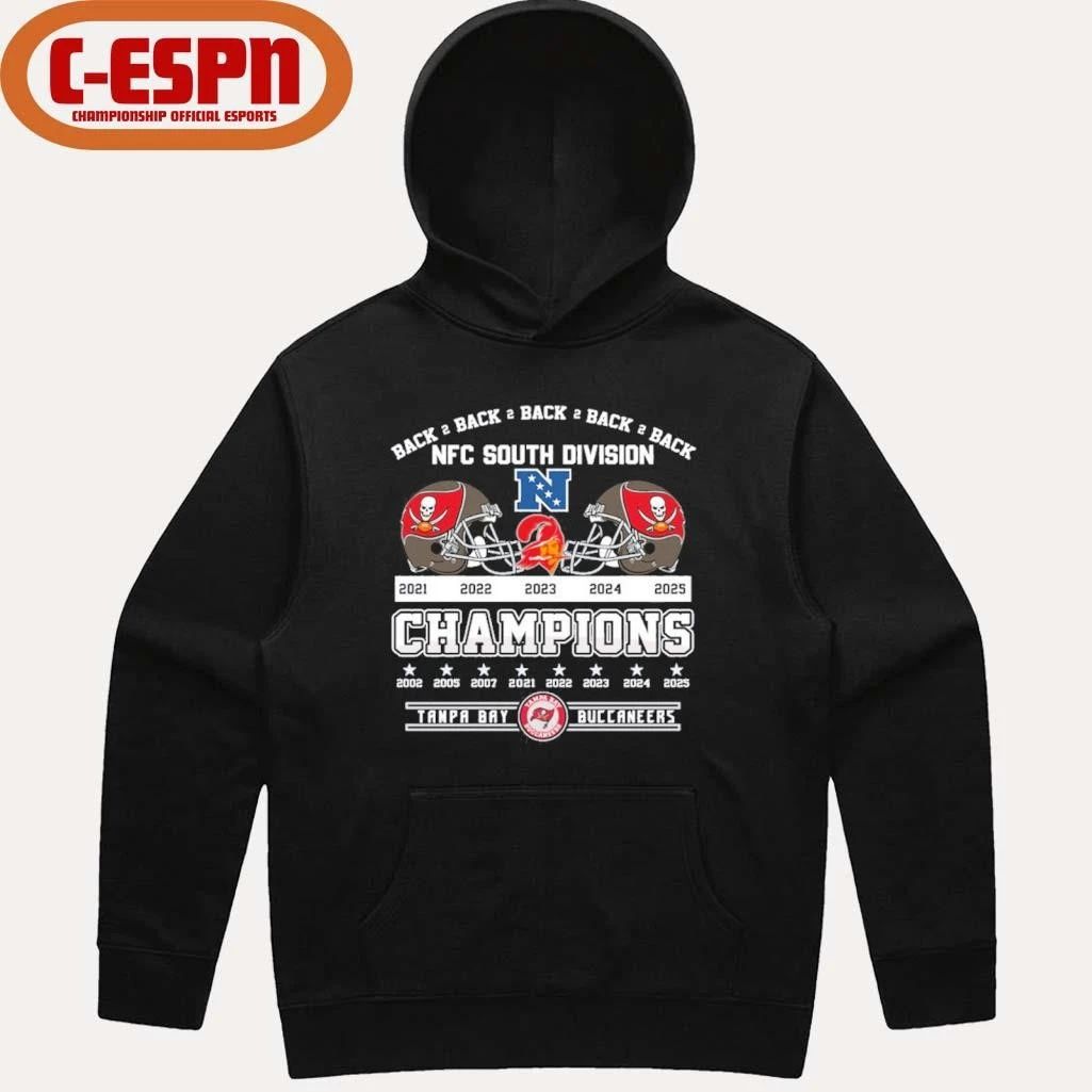 B2B2B2B2B NFC South Champions Tampa Bay Buccaneers Shirt