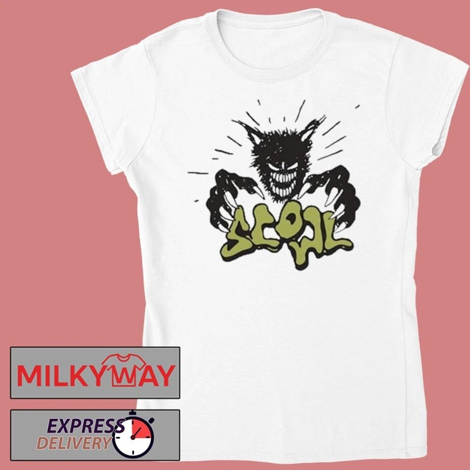 Scowl Cartoon Wolf T-Shirt