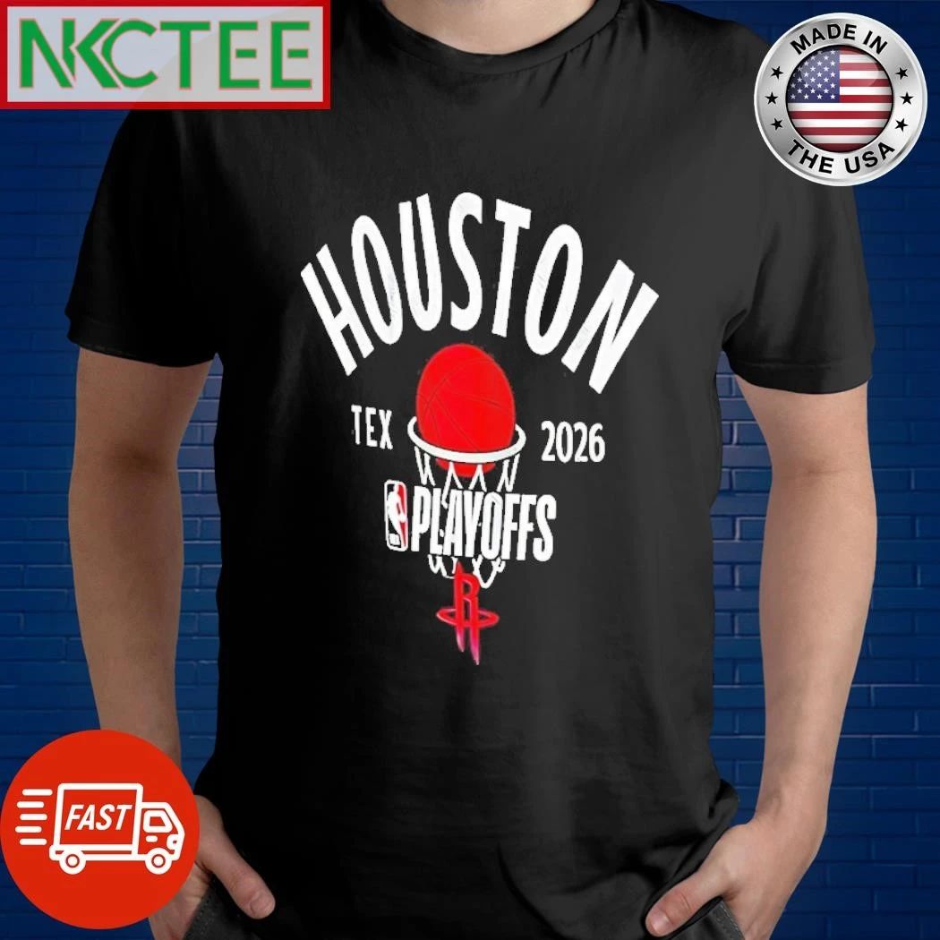 Houston Rockets Basketball 2026 Playoff Participant Stand Logo shirt