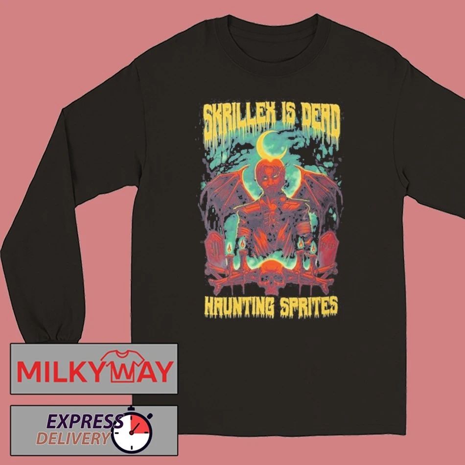 SKRILLER IS DEAD HAUNTING SPRITES Halloween 2025 shirt