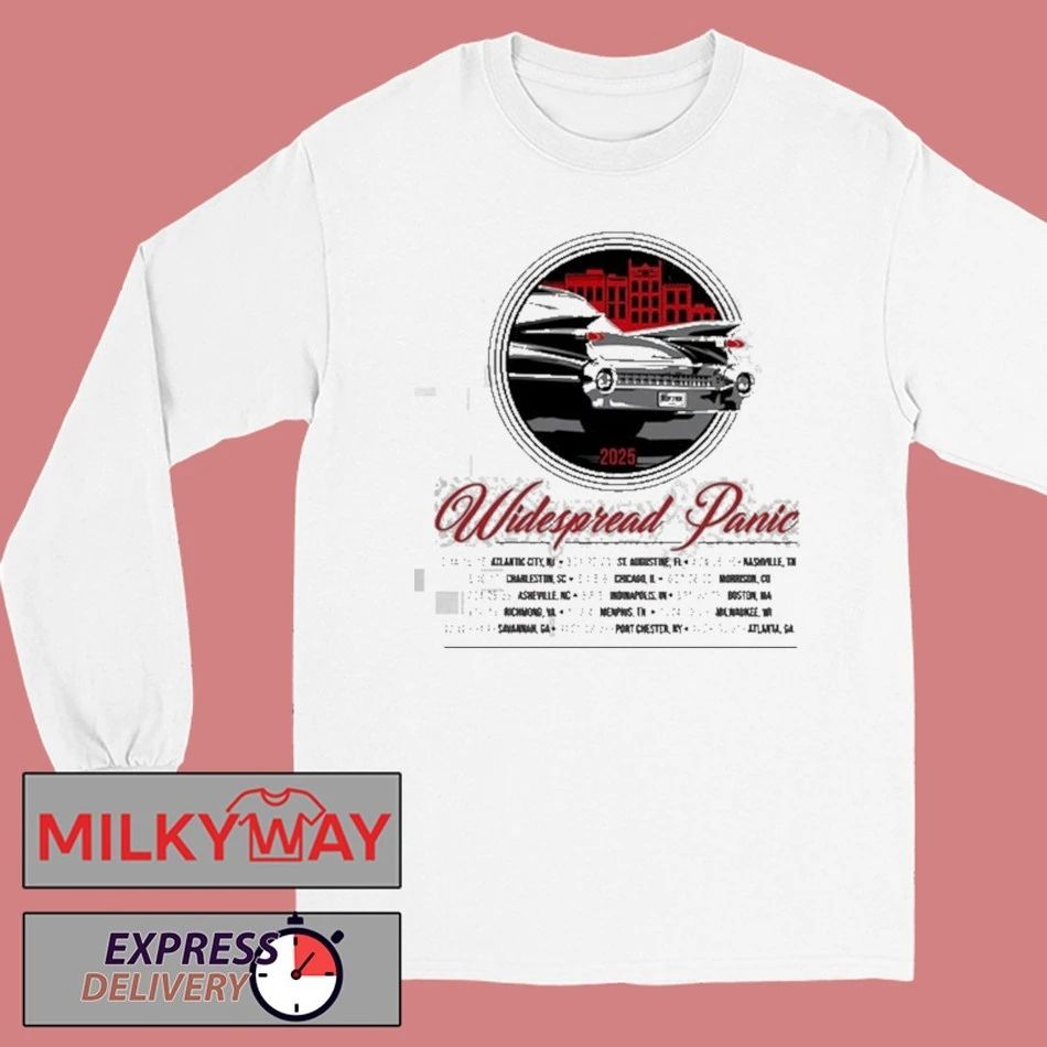 Widespread Panic 2025 Tour Shirt