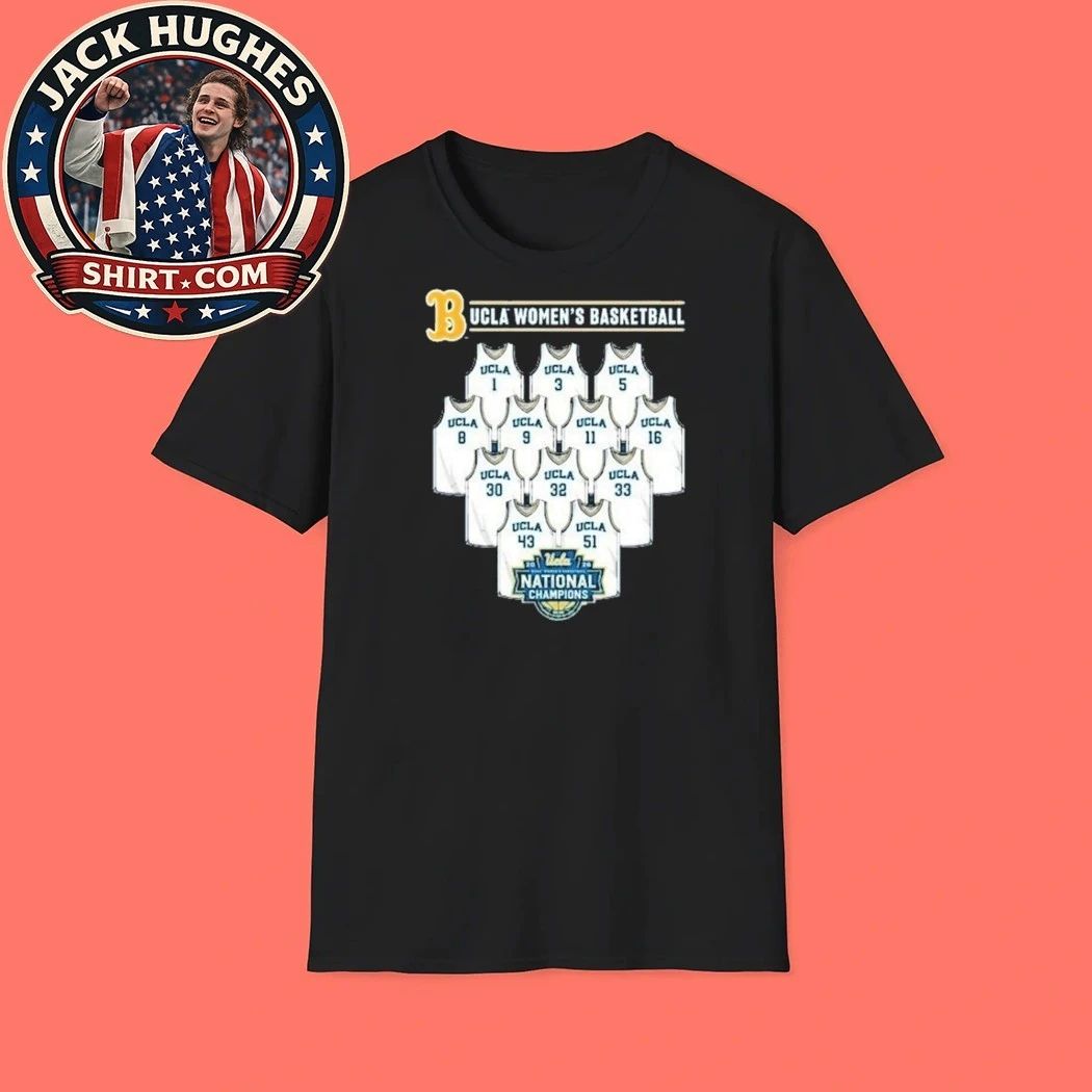 Original UCLA Bruins Women’s Basketball National Champs NIL Team Shirt