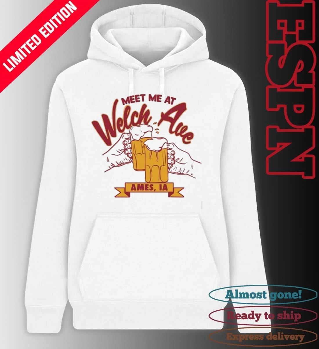 Meet Me At Welch Ave Ames, IA Shirt