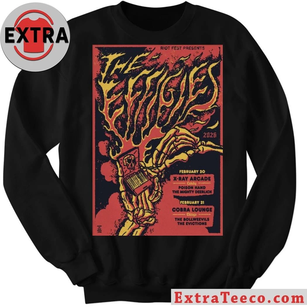 The Effigies February 21 2026 At Cobra Lounge Show Poster Shirt