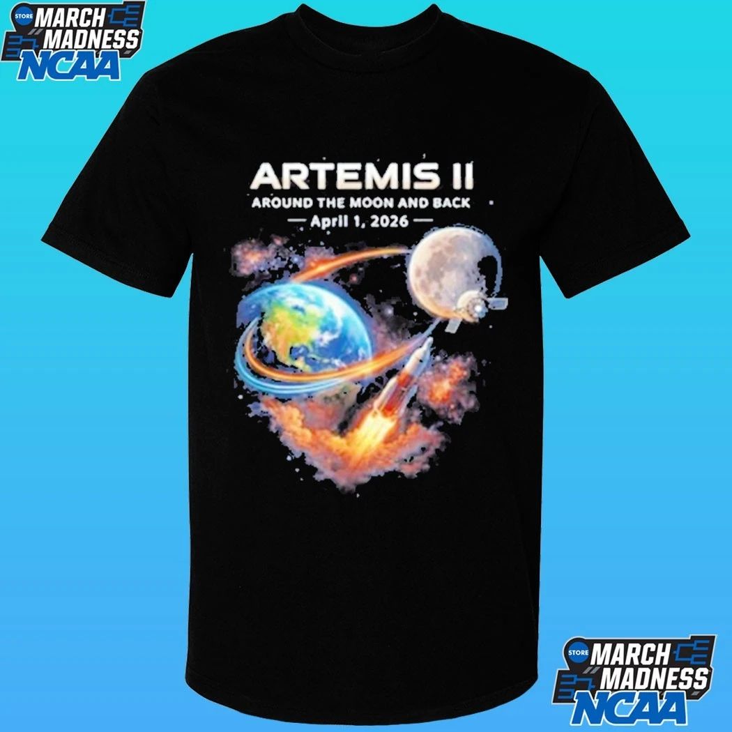 Artemis Ii Rocket Space Launch Back To The Moon Mission 2026 Shirt