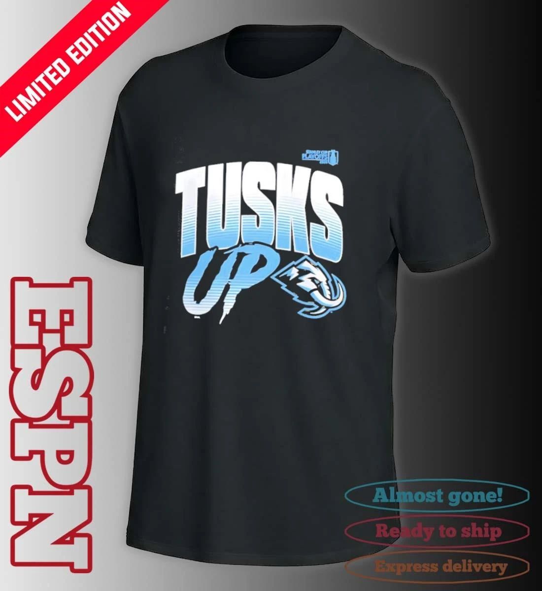 Utah Mammoth Tusks Up 2026 NHL Playoffs Slogan T-Shirt