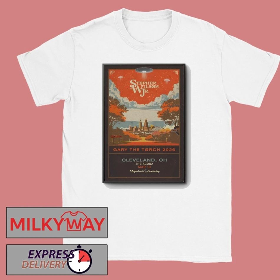 Stephen Wilson JR. Mar 10 2026 In Cleveland OH Poster shirt