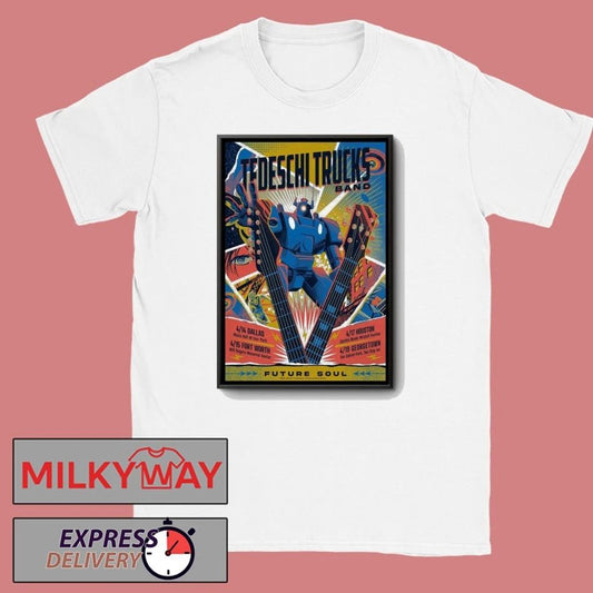 Apr 15 2026 Tedeschi Trucks Band Poster Texas Tour shirt