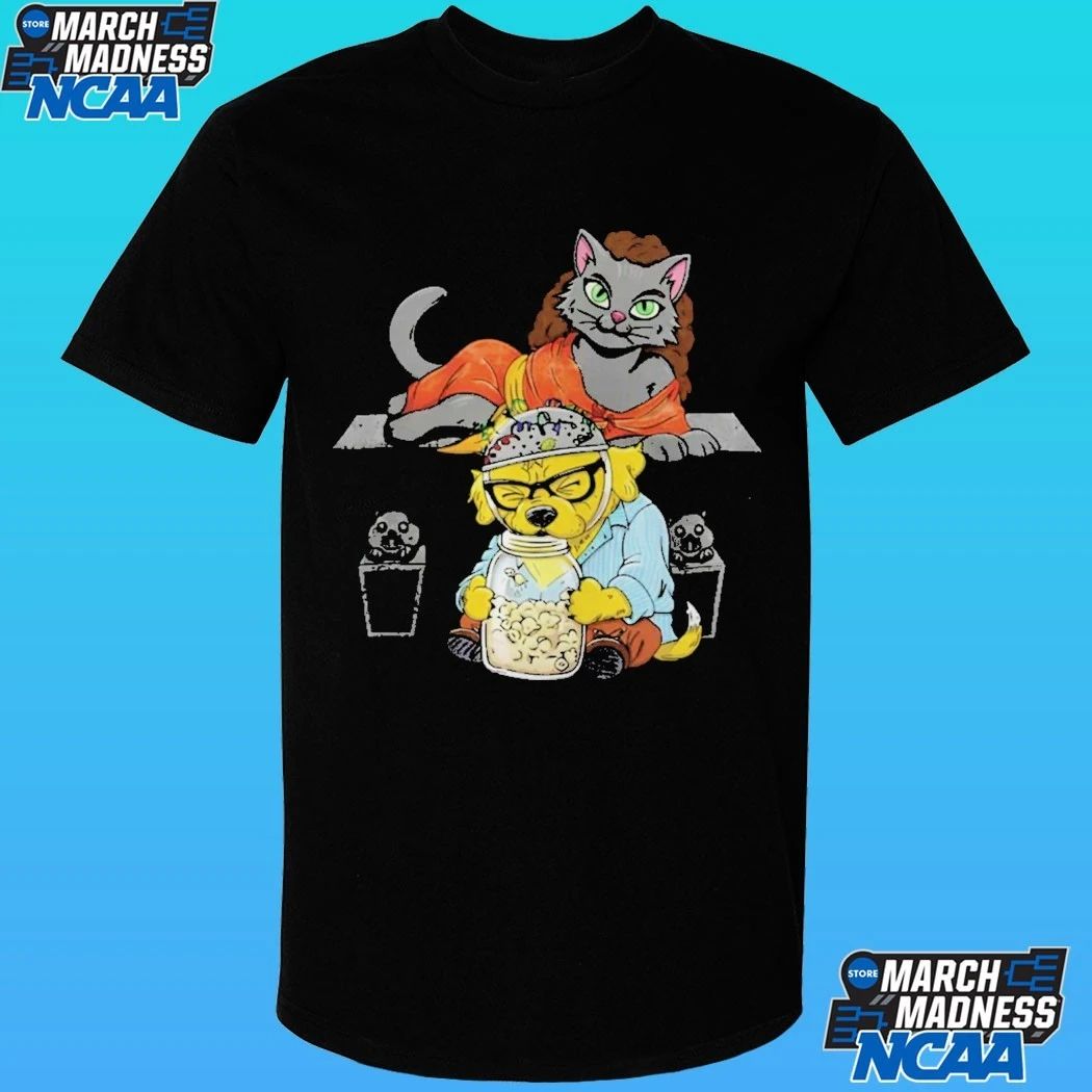 Proton Pets Dogs And Cats Living Together Mass Caring Shirt