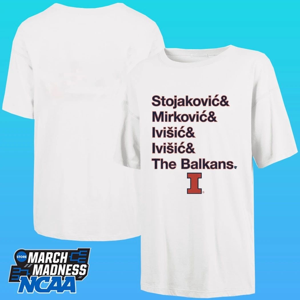 Illinois Basketball The Balkan Bloc Shirt