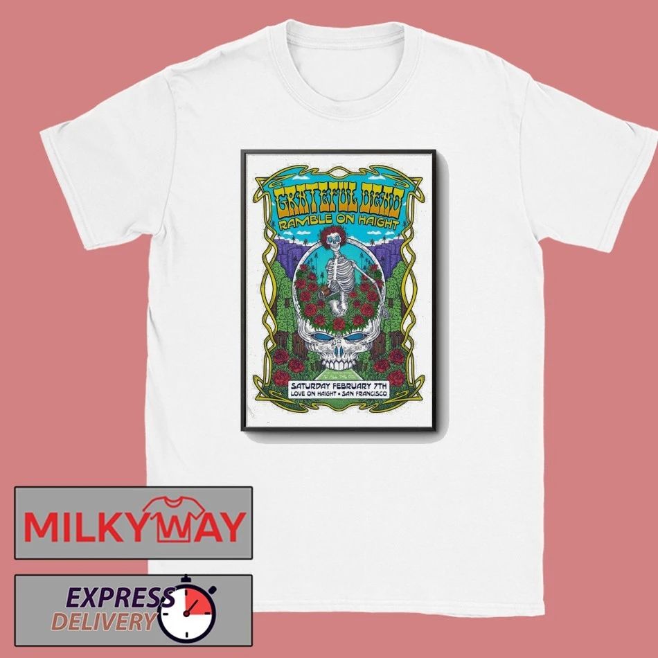 Grateful Dead San Francisco CA Februaty 7 2026 Poster shirt