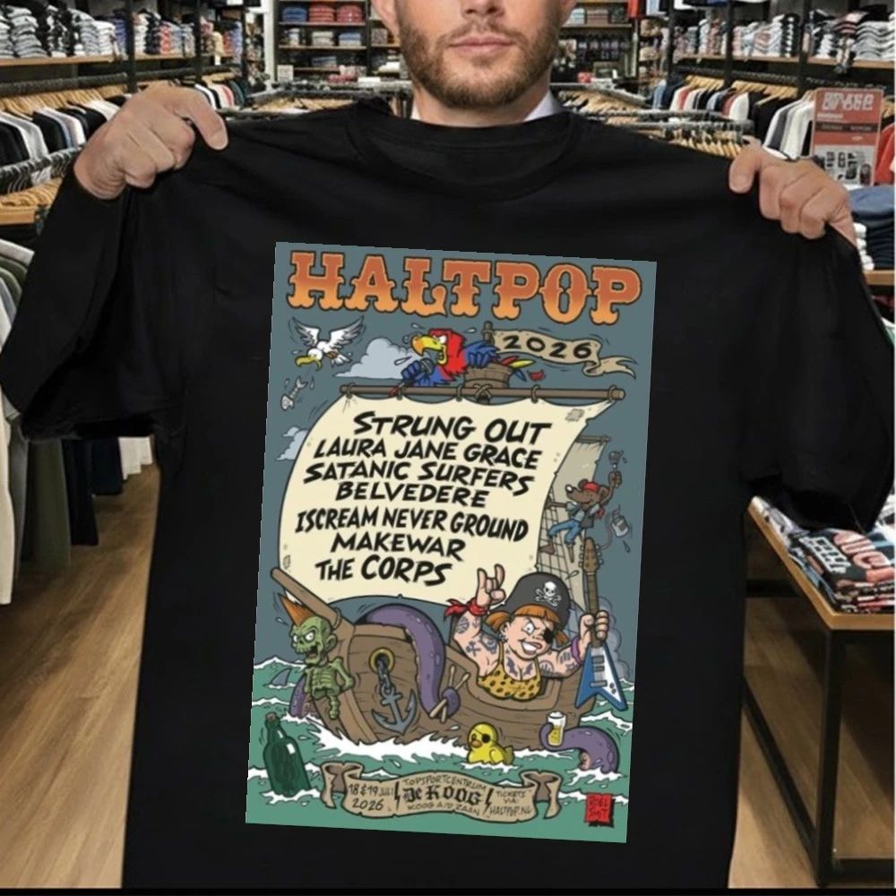 Strung Out July 18-19 2026 Haltpop, Netherlands Poster Shirt