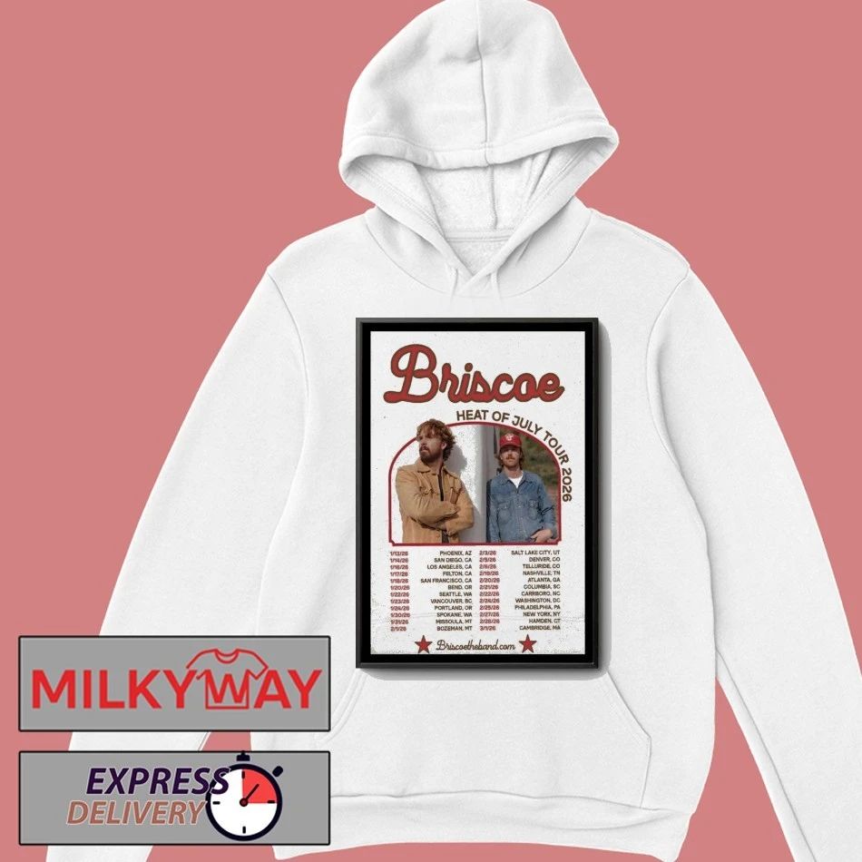 Briscoe Heat Of July Tour 2026 Poster shirt
