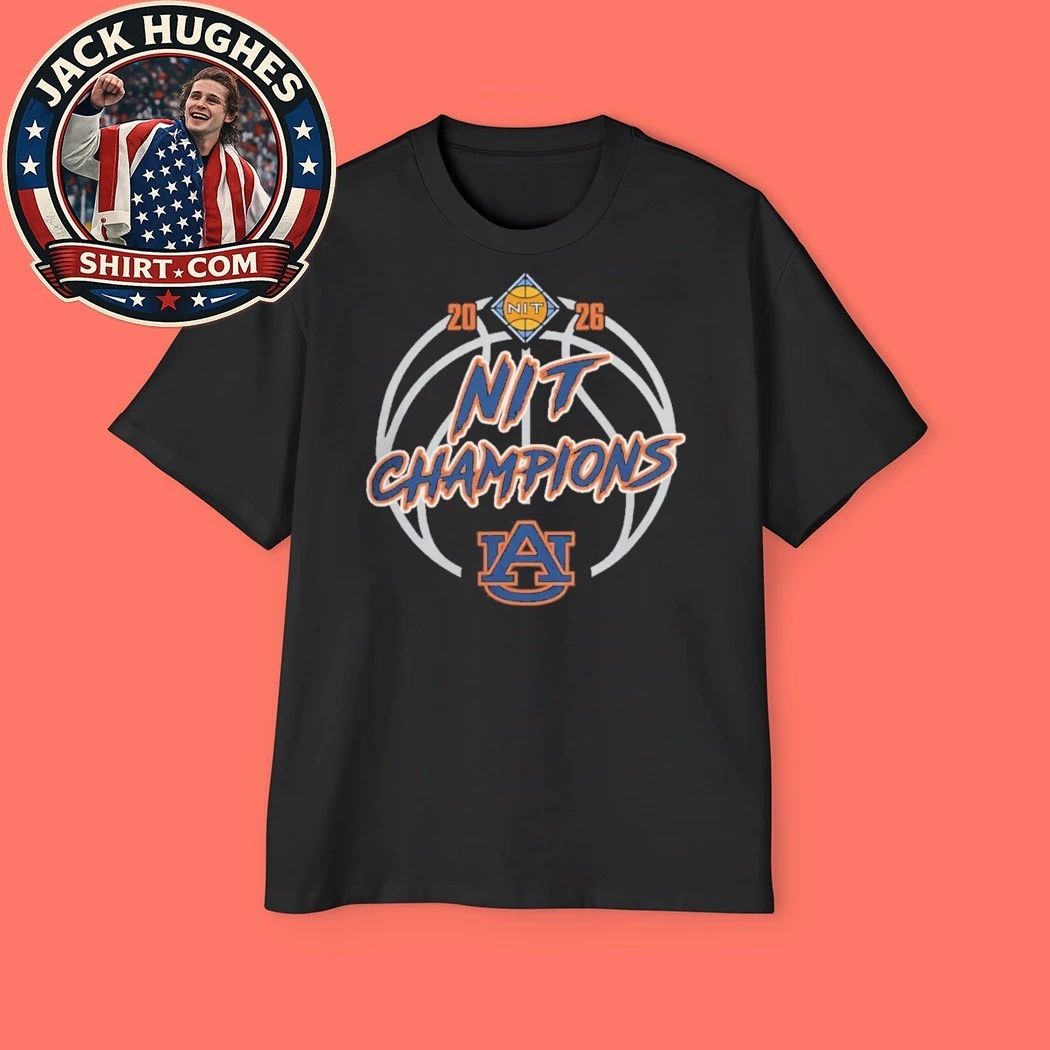 Auburn Tigers 2026 NIT Men’s Basketball Champions Logo Shirt