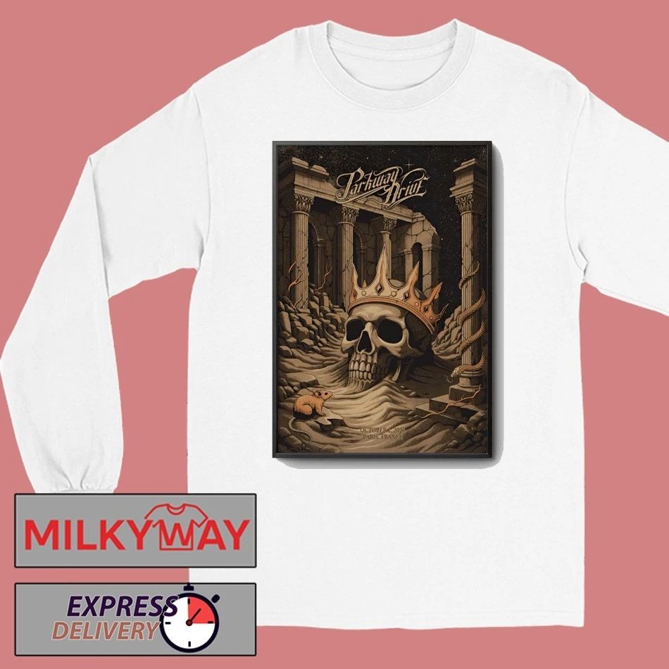 Parkway Drive Oct 2 2025 Le Zénith, Paris France Poster shirt
