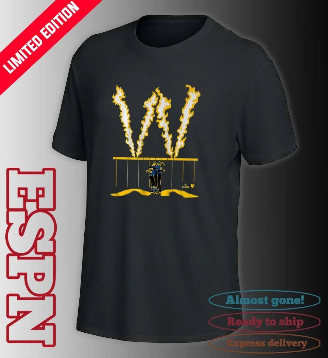 Seattle Mariners Baseball Fire the W Shirt