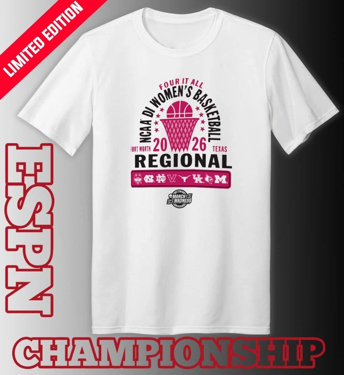 2026 NCAA DI Women’s Basketball Regional – Fort Worth Shirt