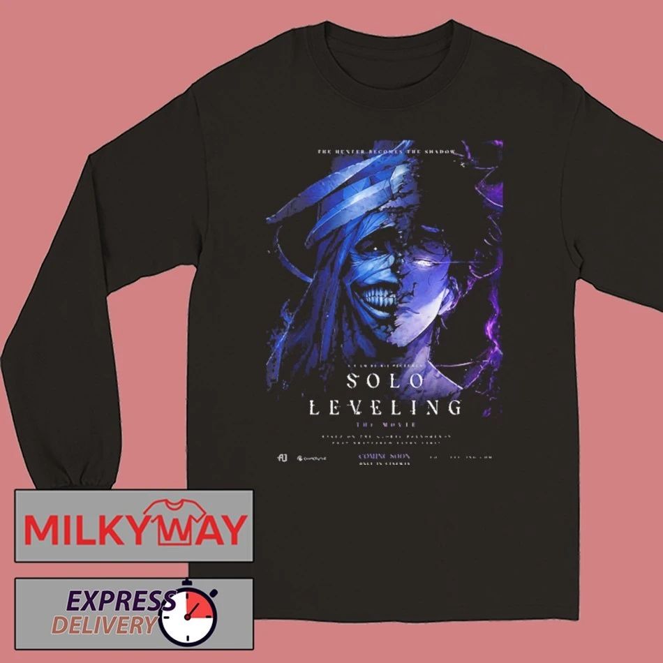 Solo Leveling The Movie The Hunter Becomes The Shadow Coming Soon shirt