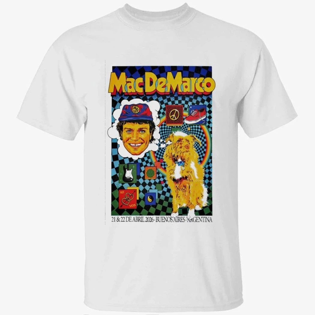 Mac Demarco Buenos Aires Argentina 4-21,4-22-2026 Shirt