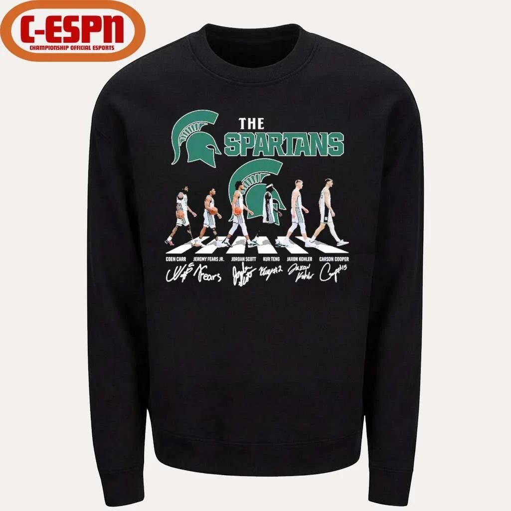 The Michigan State Men’s Basketball Abbey Road Shirt