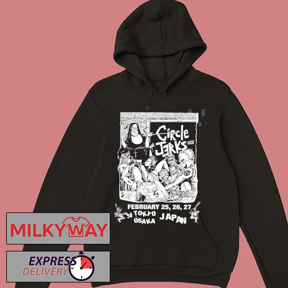 Circle Jerks Japan Tour 2026 Merch Classroom T-Shirt