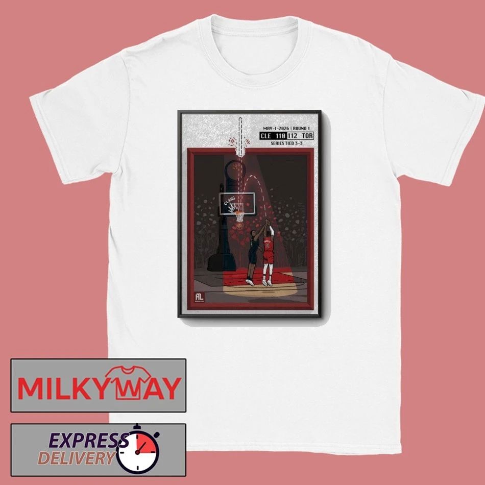 LIMITED Poster Clang Raptors Game May 01 2026 Round 1 shirt