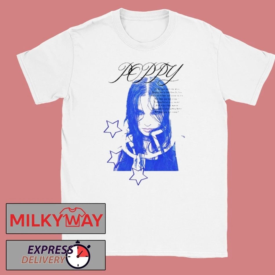 Poppy Blue Pop Shirt