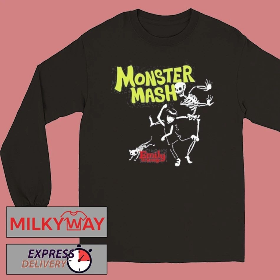 Emily The Strange Green Monster Mash T-Shirt