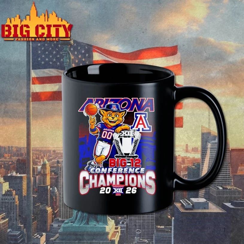 Arizona Wildcats Macos big 12 conference champions 2026 T-shirt