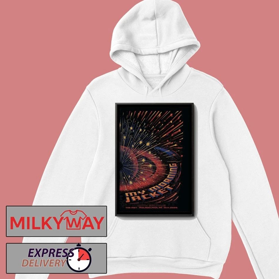 My Morning Jacket Tour 2025 Philadelphia PA Poster shirt
