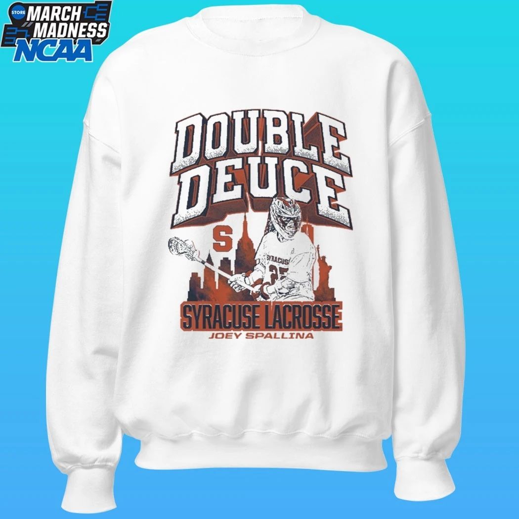 Double Deuce Syracuse Orange Men’s Lacrosse Joey Spallina Shirt
