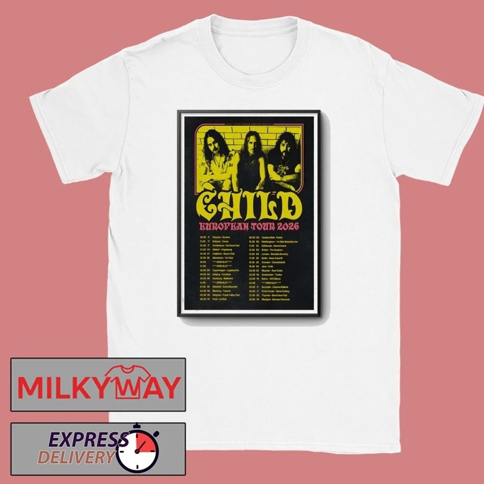 CHILD EU Tour 2026 Poster shirt