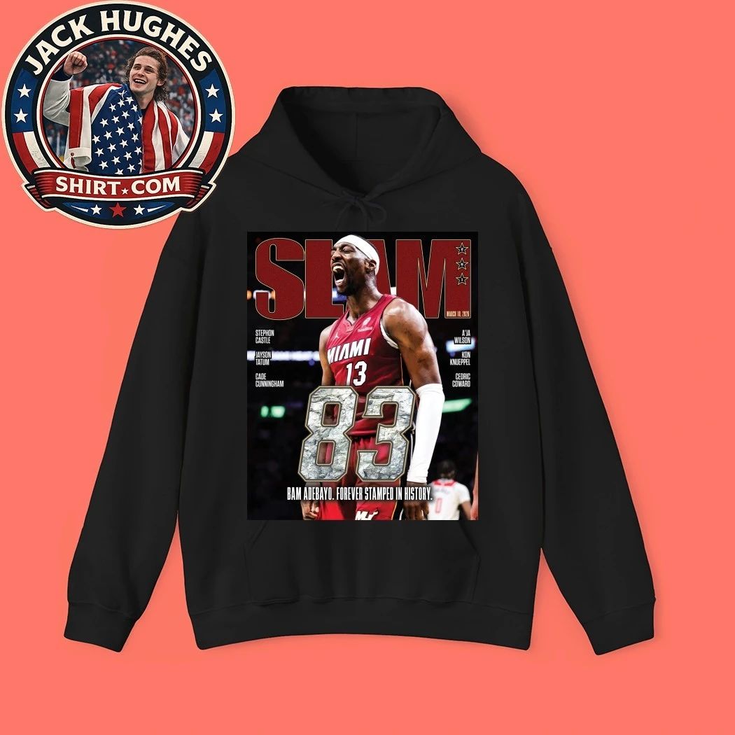 SLAM #261, honoring the historic milestone of Miami Heat player Bam Adebayo Shirt