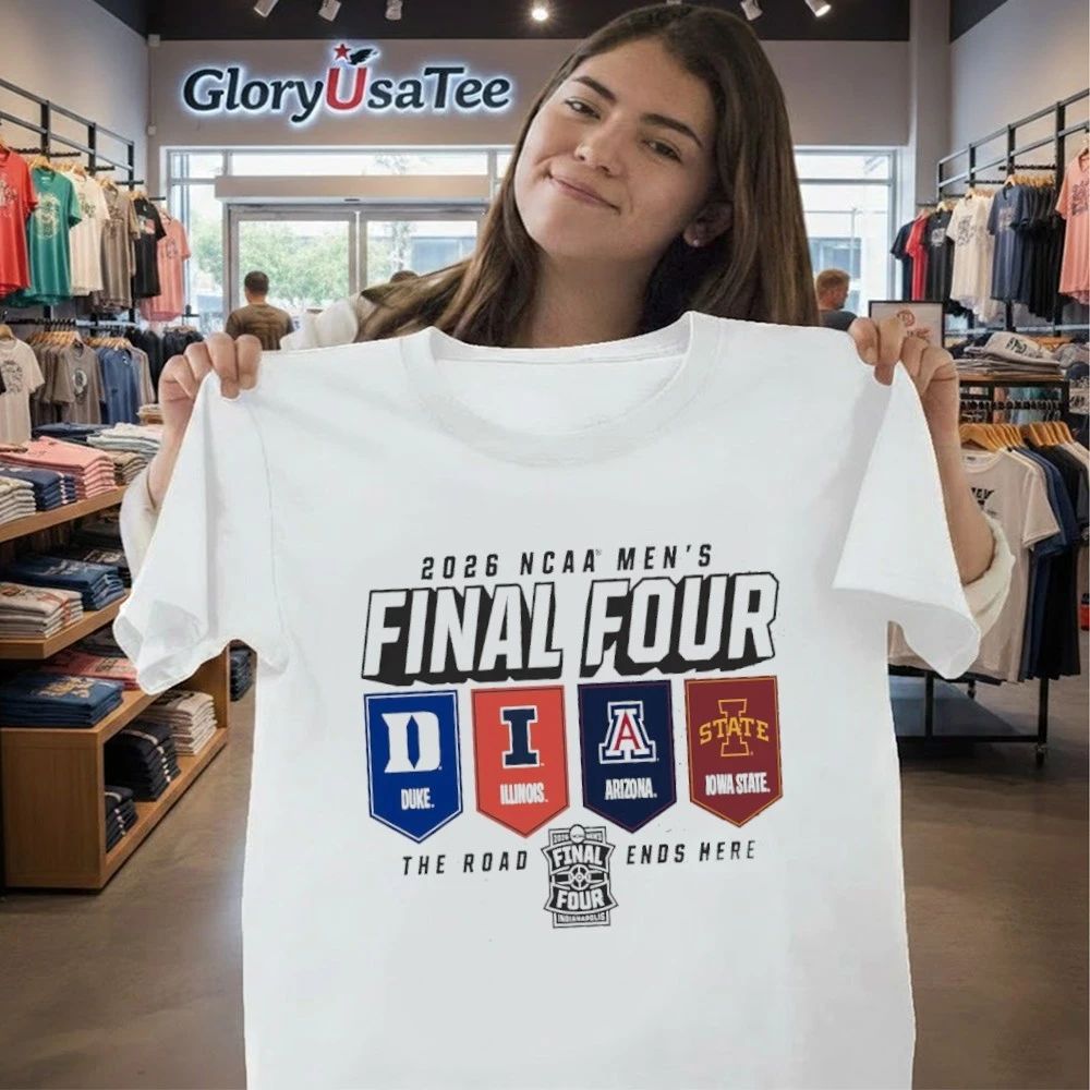 Illinois Fighting Illini Youth 4 Team Final Four Shirt