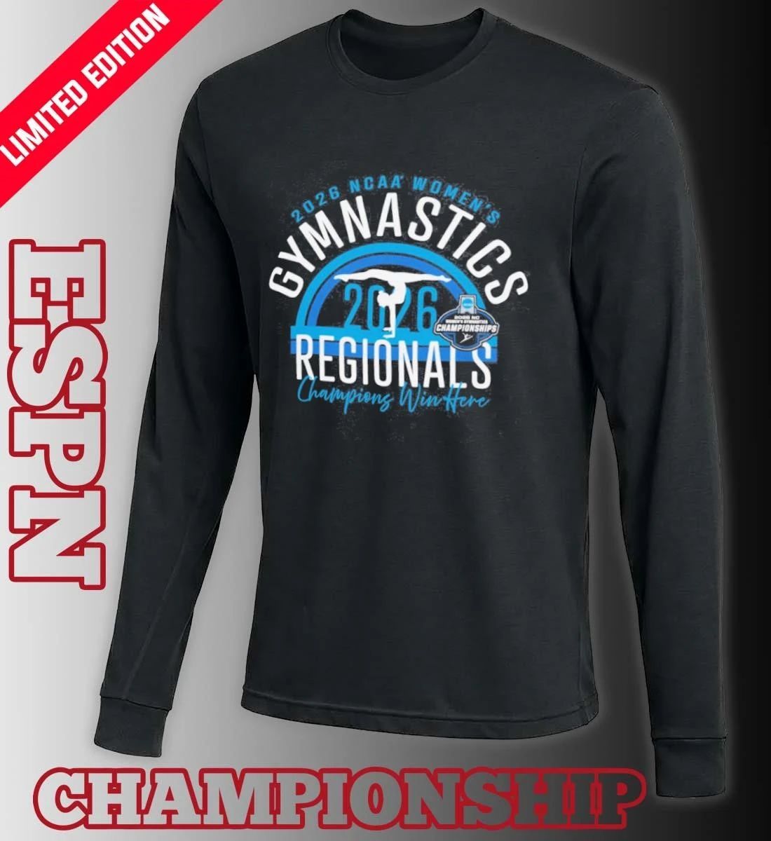 2026 NCAA Women’s Gymnastics Regionals T-Shirt