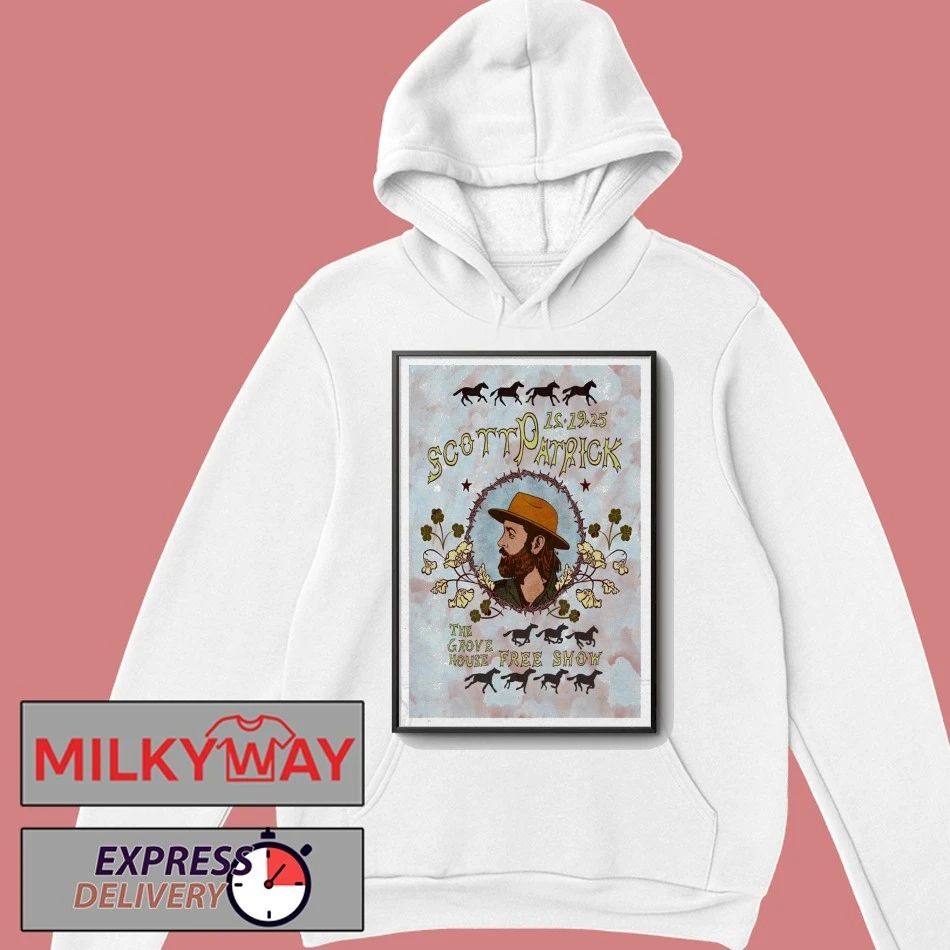 Scott Patrick Dec 19 2025 The Grove House Poster shirt
