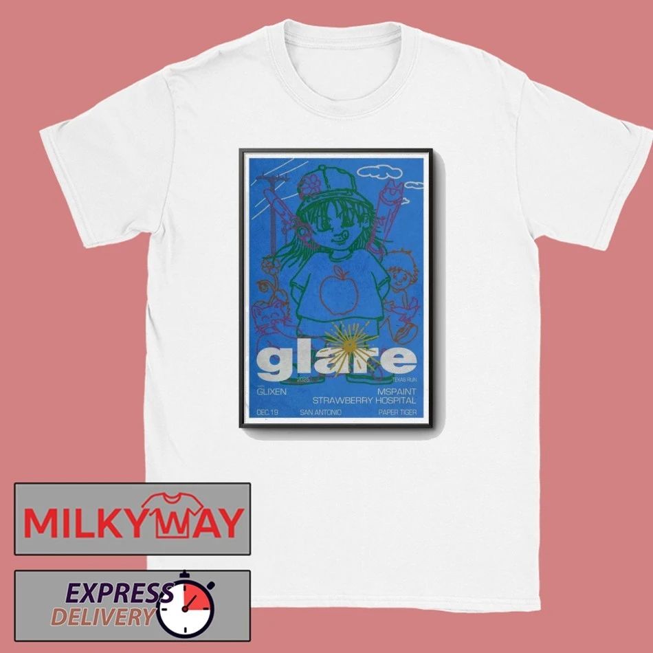 GLARE Dec 19 2025 Poster Paper Tiger shirt