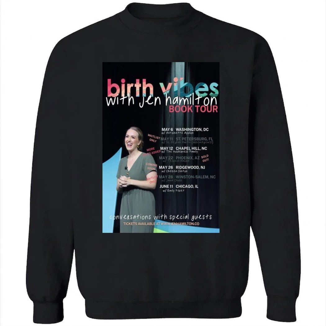 Jen Hamilton Book Tour 2026 Concert Poster Shirt