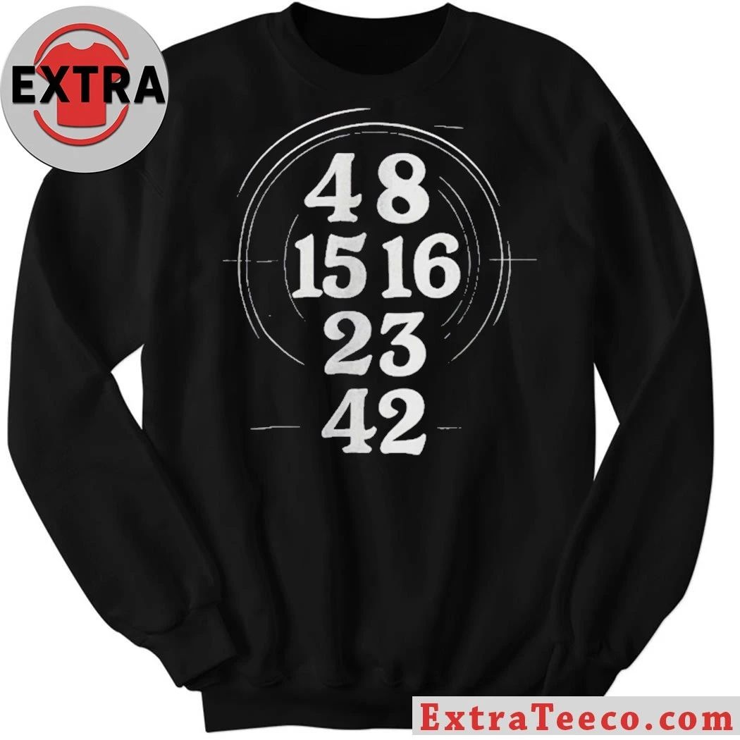 Dharma Initiative Retro Sci-Fi LOST Numbers T-Shirt