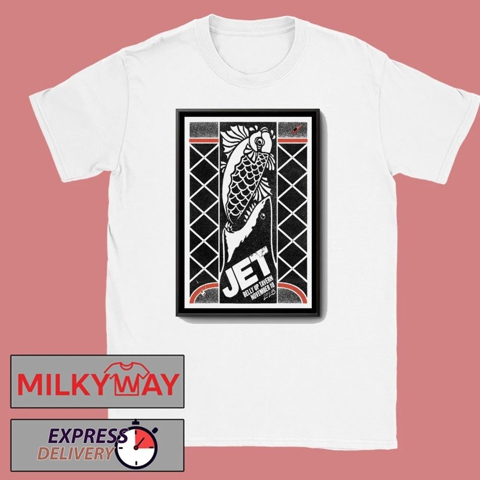 Jet The Band Nov 10 2025 Belly Up Tavern Poster shirt
