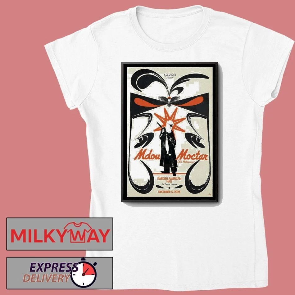 Mdou Moctar Tour San Francisco 2025 Poster shirt
