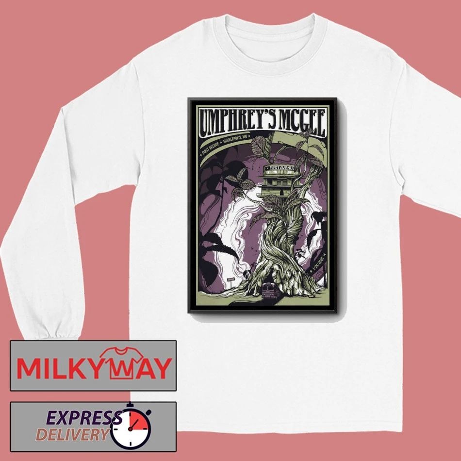 Umphrey’s McGee First Avenue In Minneapolis MN Jan 24 2026 Poster shirt