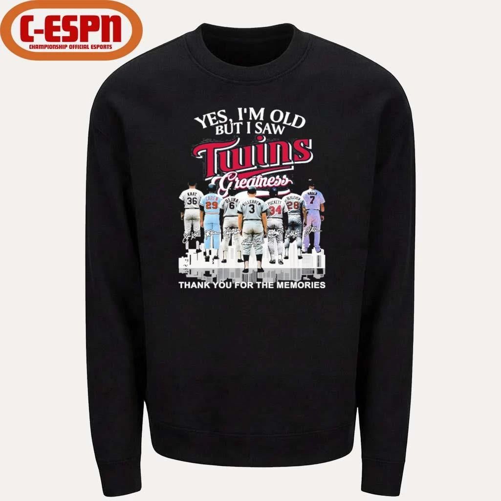 Yes, I’m Old But I Saw Minnesota Twins Greatness For Fan T-Shirt