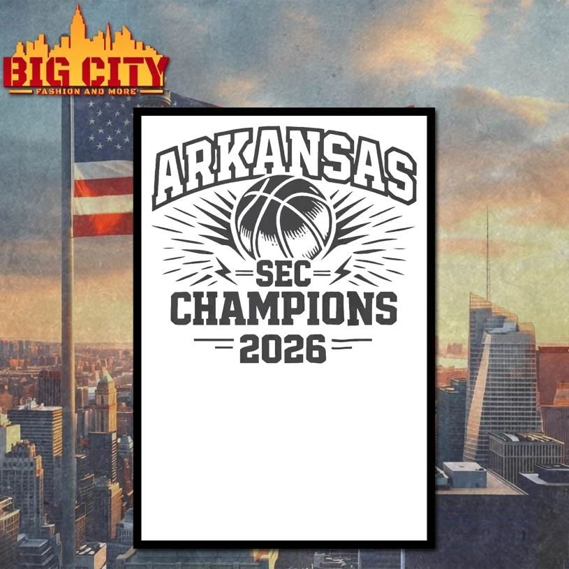 Arkansas SEC Championships 2026 logo T-shirt